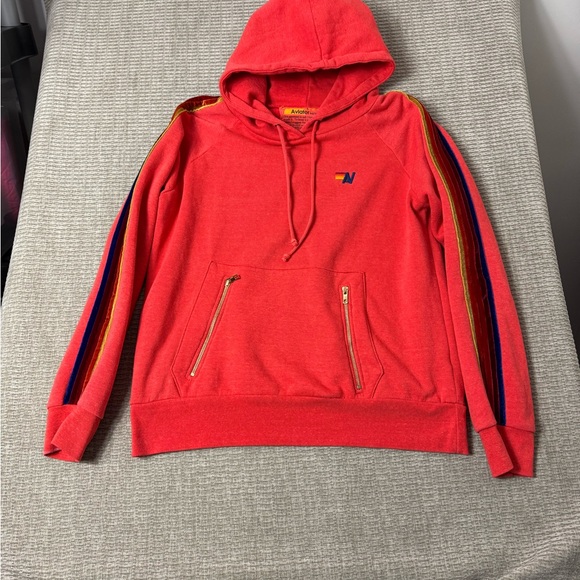 Aviator Nation Other - Aviator Nation Vibrant Red Hoodie